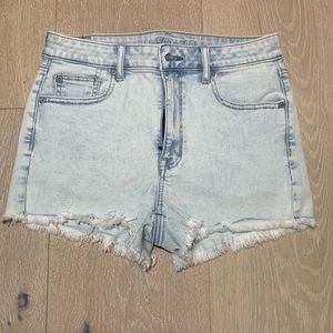 American Eagle Light Wash Shorts